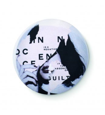 Logo trade promotional item photo of: Small pin button