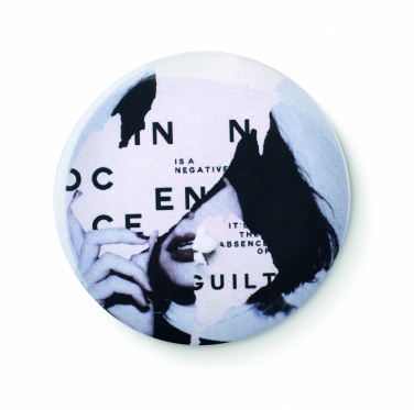 Logo trade promotional merchandise image of: Pin button