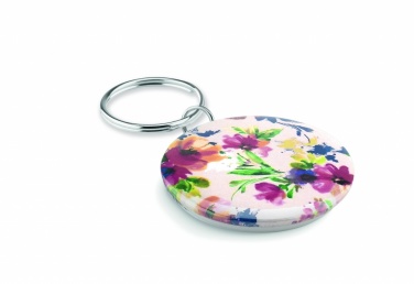 Logo trade promotional giveaways image of: Small pin button key ring Tukums