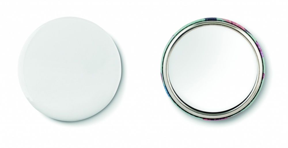 Logotrade advertising products photo of: Mirror button metal