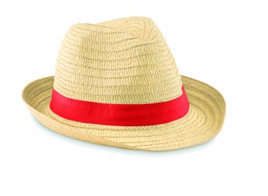 Logo trade promotional products picture of: Paper straw hat