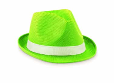 Logo trade promotional products image of: Coloured polyester hat