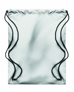 Logotrade promotional product picture of: High reflective drawstring bag