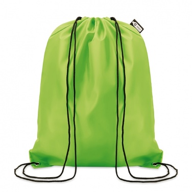 Logotrade business gift image of: 190T RPET drawstring bag