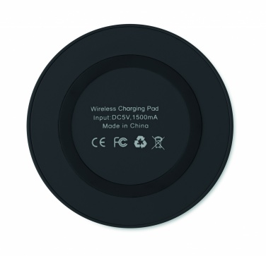 Logo trade promotional items image of: Small wireless charger 5W