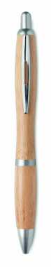 Logotrade advertising product image of: Ball pen in ABS and bamboo