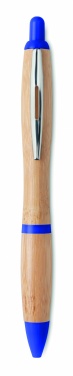 Logo trade advertising product photo of: Ball pen in ABS and bamboo