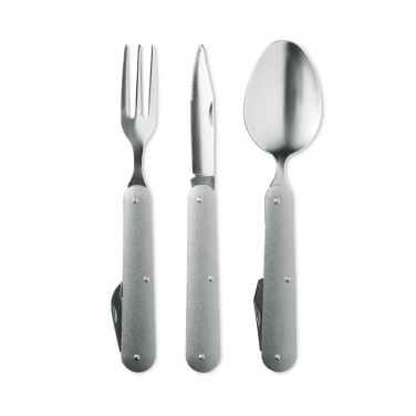 Logotrade advertising products photo of: 3-piece camping utensils set