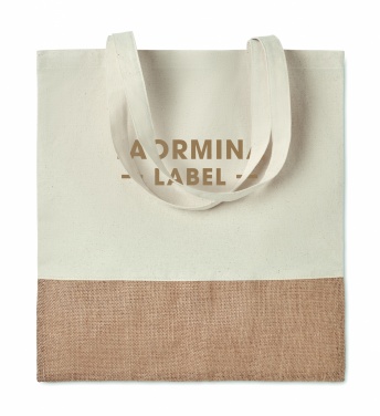 Logo trade promotional gifts picture of: 160gr/m² cotton shopping bag