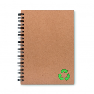 Logo trade promotional giveaways picture of: Mineral paper notebook 70 line