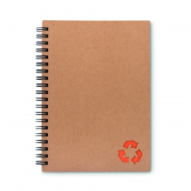 Logo trade promotional gifts image of: Mineral paper notebook 70 line