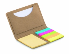 Card holder with memo set