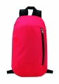 Backpack with front pocket, Red