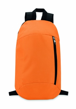 Logo trade advertising products image of: Backpack with front pocket