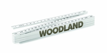 Logo trade corporate gifts picture of: Folding ruler 2m