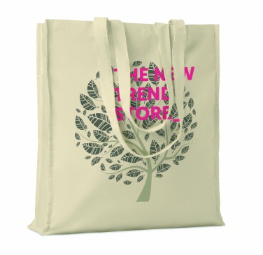 Logo trade promotional merchandise photo of: 140gr/m² cotton shopping bag