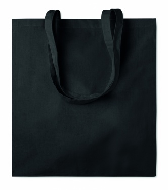 Logo trade promotional giveaways picture of: 140gr/m² cotton shopping bag