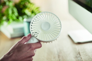 Logo trade corporate gifts image of: USB desk fan with stand 