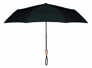 Logotrade promotional item image of: 21 inch RPET foldable umbrella