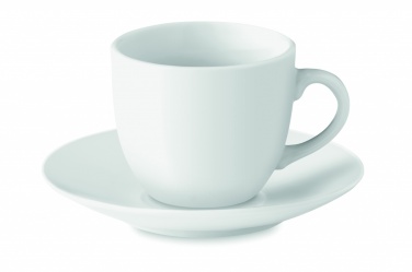 Logotrade promotional item picture of: Espresso cup and saucer 80 ml