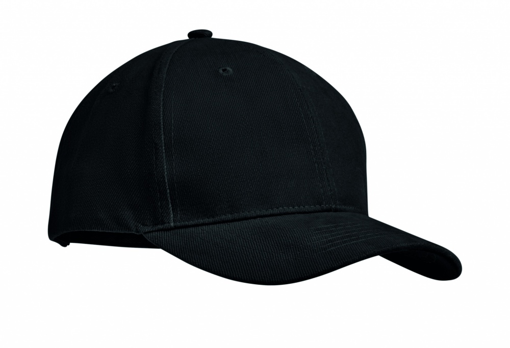 Logo trade corporate gift photo of: Brushed heavy cotton 6 panel Ba