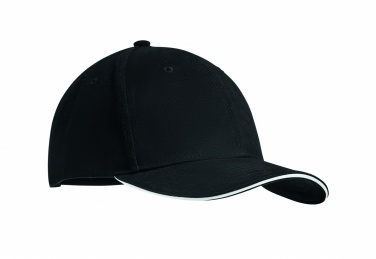 Logotrade promotional gift picture of: Brushed heavy cotton 6 panel Ba