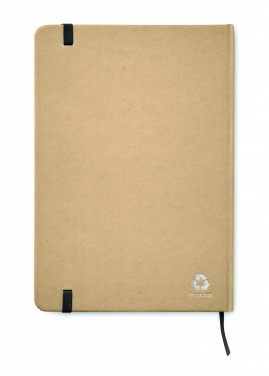 Logo trade corporate gifts image of: A5 recycled notebook 80 lined