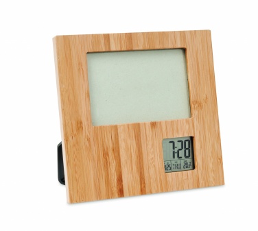 Logotrade promotional products photo of: Photo frame with weather statio