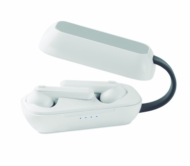 Logo trade corporate gifts picture of: TWS wireless charging earbuds