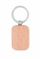 Rectangular wooden key ring Bauska, Wood