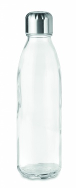 Logo trade promotional products image of: Glass drinking bottle 650ml