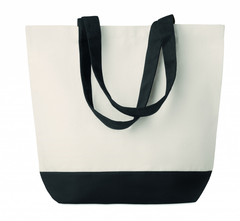 Logotrade promotional product picture of: Canvas beach bag 280gr/m2