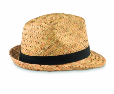 Logo trade promotional items picture of: Natural straw hat