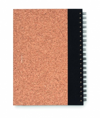 Logotrade promotional item image of: Cork notebook with pen