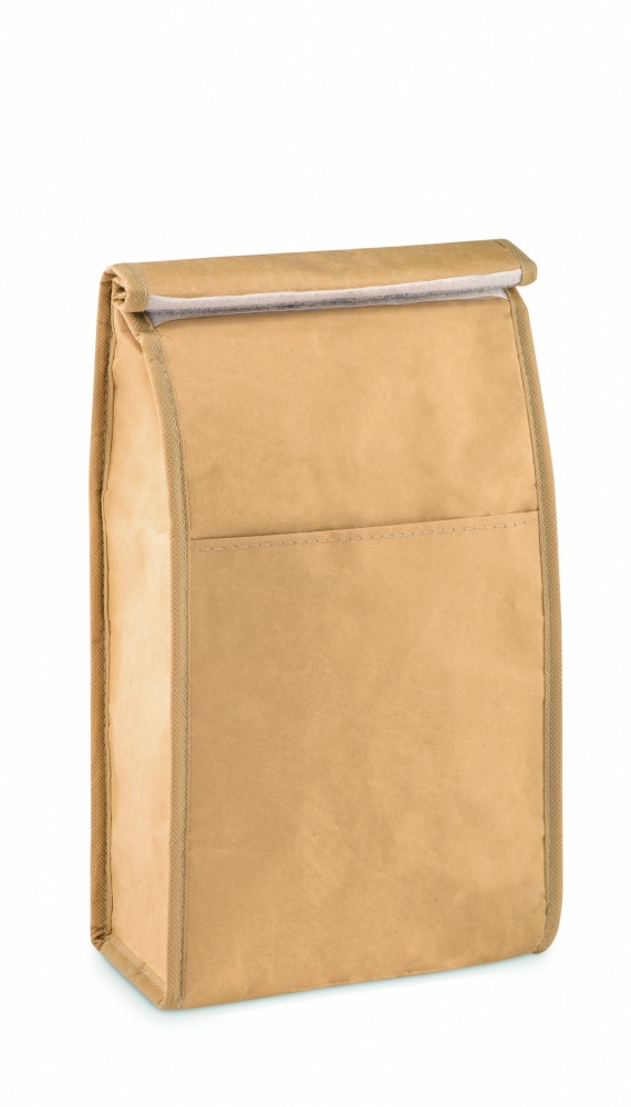 Logo trade promotional merchandise picture of: Woven paper 3L lunch bag