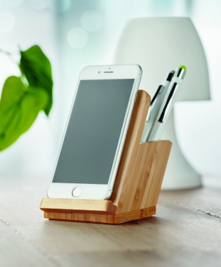 Logo trade promotional product photo of: Wireless charger pen holder 5W BAICOI