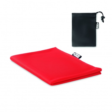 Logo trade promotional product photo of: RPET sports towel and pouch