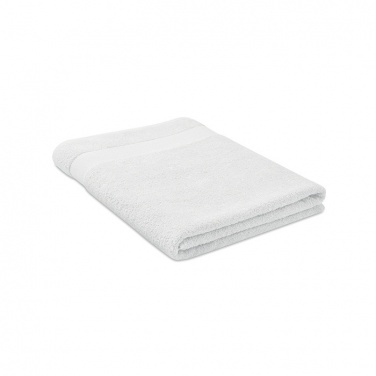 Logo trade promotional gifts picture of: Towel organic cotton 180x100cm