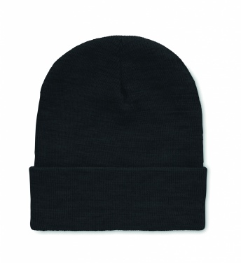 Logotrade promotional merchandise photo of: Beanie in RPET with cuff