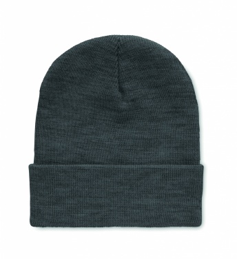 Logo trade advertising product photo of: Beanie in RPET with cuff