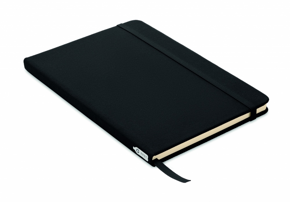 Logo trade advertising products image of: A5 RPET notebook 80 lined