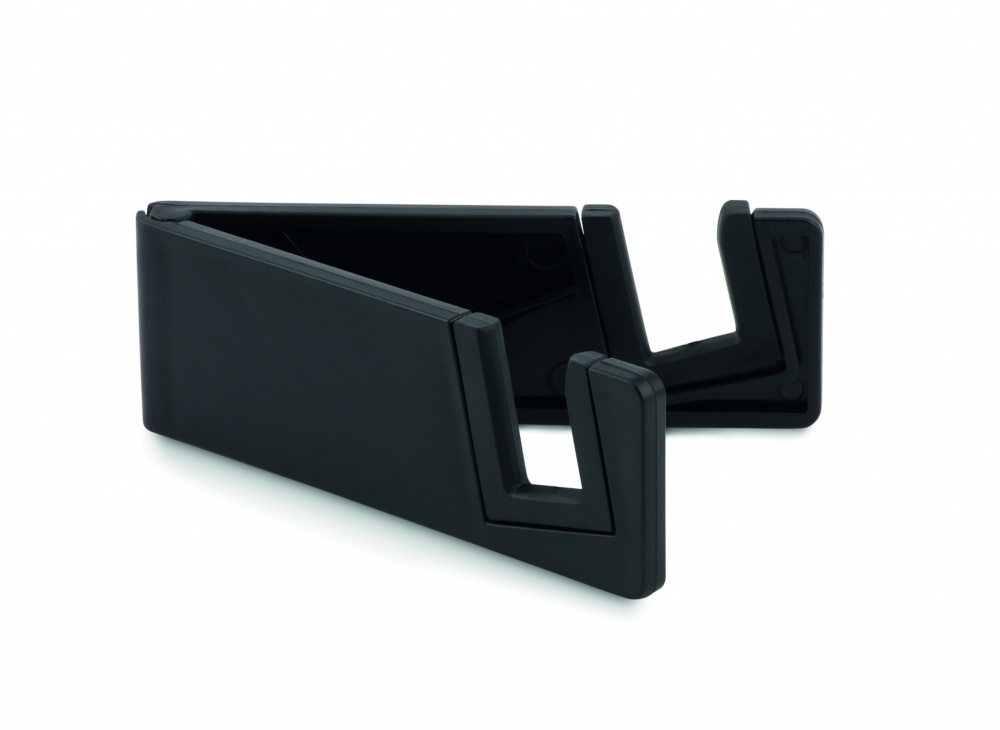 Logo trade business gift photo of: Phone holder bamboo fibre/PP