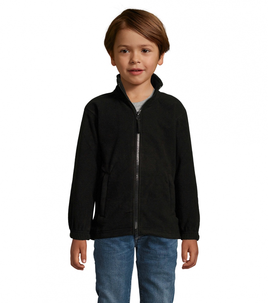 Logo trade promotional giveaway photo of: NORTH KIDS FLEECE JACKET