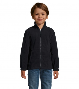 Logo trade promotional products image of: NORTH KIDS FLEECE JACKET