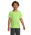 SPORTY KIDS T-SHIRT SPORT, Neon Yellow