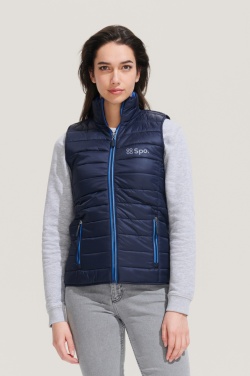 Logo trade advertising product photo of: WAVE WOMEN BODYWARMER 180g