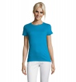 REGENT WOMEN T-SHIRT 150g, Aqua