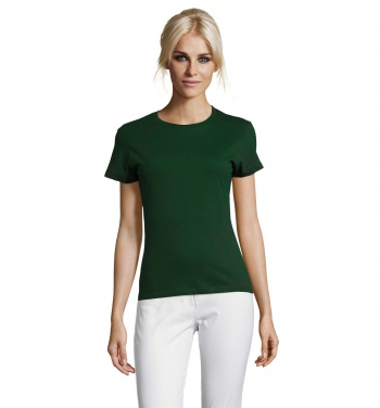 Logo trade promotional merchandise picture of: REGENT WOMEN T-SHIRT 150g