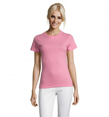 Logo trade corporate gifts image of: REGENT WOMEN T-SHIRT 150g