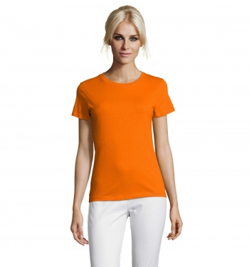 Logo trade promotional giveaways image of: REGENT WOMEN T-SHIRT 150g